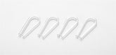 CHIHIROS ACRYL U-CLIP (4 ST.) 4/6 MM T/M 12 MM GLASDIKTE