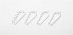 CHIHIROS ACRYL U-CLIP (4 ST.) 4/6 MM T/M 8 MM GLASDIKTE