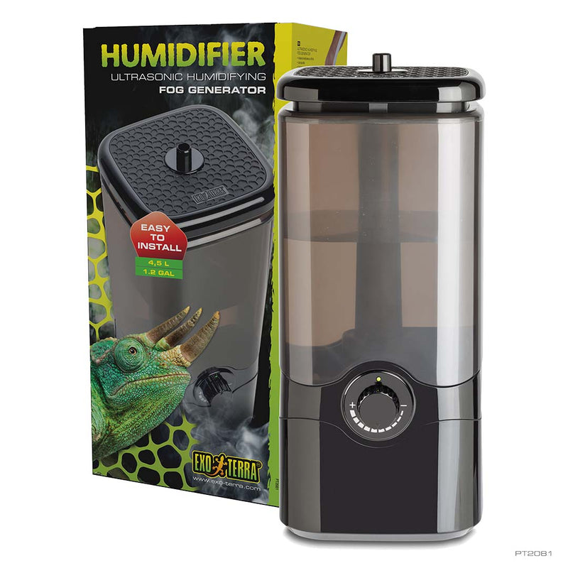 Exo Terra Humidifier Luchtbevochtende Nevelgenerator Zwart