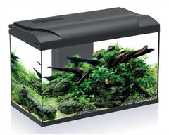 HS AQUA AQUARIUM PLATY BIO 70 LED ZWART 59X31X39 CM