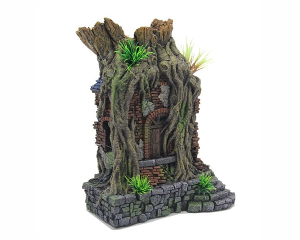 Blue Belle Pacific Ankor with Castle Ruin 20x15x25 cm
