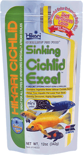 Hikari cichlid excel mini zinkend