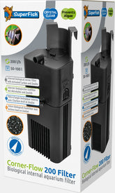 SF CORNERFLOW 200 FILTER 200 L/H WIT