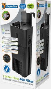 SF CORNERFLOW 400 FILTER 400 L/H WIT