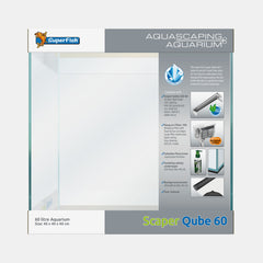 SuperFish Scaper Qube 60 Aquarium