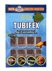 Tubifex Blister 100 Gr. (TUBIFEX BLISTER 100 GR. 24 CUBE NEW LINE)