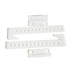 Suspensions + Mounting bracket (w/o sans) Ocean Clear