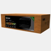 HABISTAT GLAZEN TERRARIUM 91.4 X 45.7 X 45.7CM FLAT-PACKED