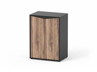 AQUATLANTIS MEUBEL SPLENDID 60 ZWART-001 & DONKER NOTEN-098