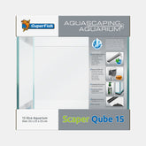 SuperFish Scaper Qube 15 Aquarium