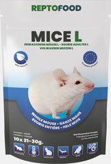 REPTO MUIZEN L 21-30 GRAM 10X