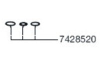 Eheim set O-ringen adapter voor Prof. 3 2080-2180