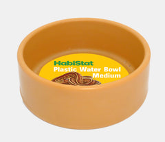 HABISTAT RONDE PLASTIC WATER BAK MIDDEL 9X9X3.5 CM