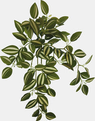 REPTO PLANT HANGING GREEN/WHITE 46 CM