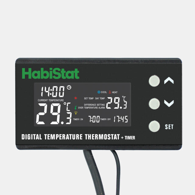 HABISTAT DIGITALE TEMPERATUUR THERMOSTAAT TIMER 600 WATT
