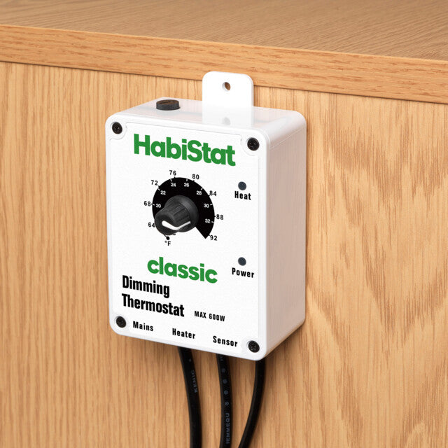 HabiStat Dimmende Thermostaat Wit of Zwart 600 Watt