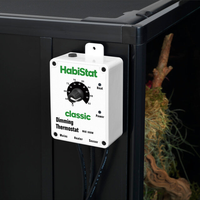 HabiStat Dimmende Thermostaat Wit of Zwart 600 Watt