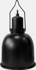 REPTO DOME E27 FITTING 14 CM ZWART