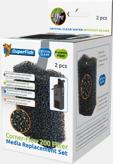 SF Corner Filter 200 Media Vervang Set