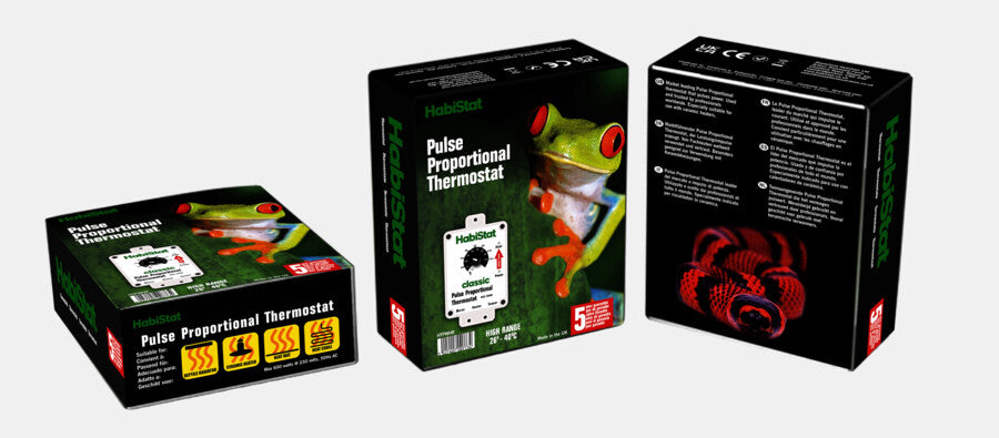 Habistat Pulse Thermostaat Hogere Temperaturen 600 Watt