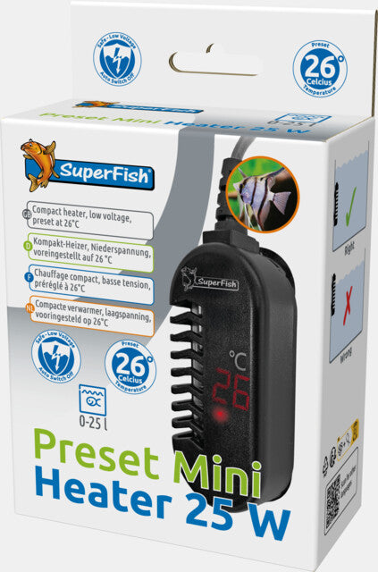 SF Preset Mini Heater 25 Watt