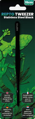 REPTO TWEEZER RVS ZWART 15 CM