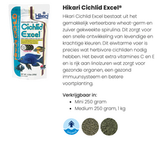 Hikari cichlid excel