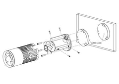 Abyzz AFC150 Magnet Holder 15-25mm