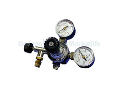 CO2 Regulator with 2 Gauges + Pinwheel Adjustment