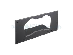 Controller Cabinet DŌS Faceplate - Black - Double Slat