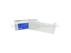 Controller Cabinet Recessed Faceplate - White - Double Slat