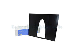 Controller Cabinet Trident Faceplate - Black - Quad Slat