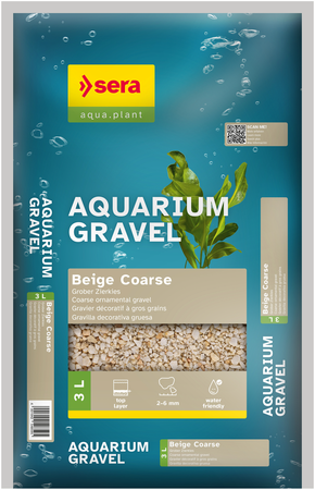 sera Aquarium Gravel Beige Coarse