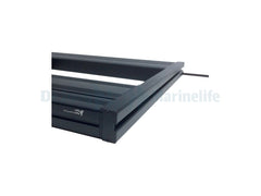 Decor endcaps for widening Aquatic Life hybrid fixture to 59