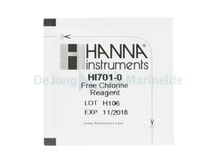 Free Chlorine Reagents LR, 0.00 to 2.50 mg/l - 25 pcs