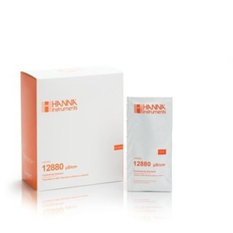 Calibration Fluid 12880 µS/cm - 25 bags of 20 ml