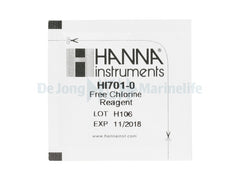 Free Chlorine Reagents LR, 0.00 to 2.50 mg/l - 25 pcs