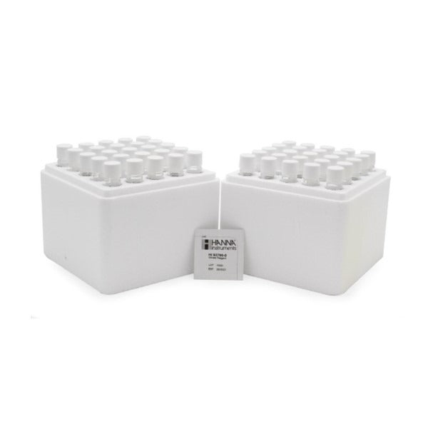 Nitrate test vials, 0 to 30 mg/l (50 tests)