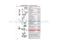 Mounting plate for body per piece for Q160