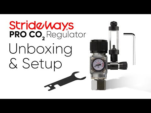Strideways C02 regulator pro (incl. magneetklep)