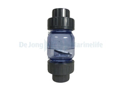 PVC check valve Ø 32mm gray