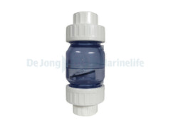 PVC check valve Ø 25mm white