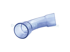 PVC H.V. 90° Turn Transparant - 32 mm