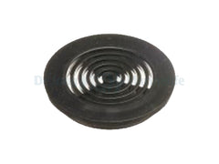 Round grate 50 mm black