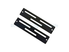 Straight brackets for norrowing Aquatic Life hybrid fixture