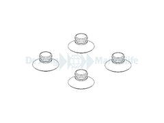 SUCTION CUPS - SYNCRA 0.5 till 1.5 - 4pcs