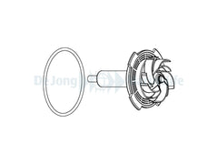 SYNCRA SDC 9.0 ROTOR + CERAMIC SHAFT+ ORING