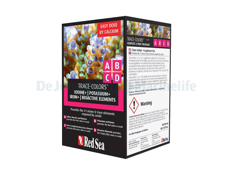 Trace-Colors™ Starter Kit A,B,C&D 4x100ml