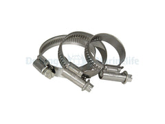 V4A stainless hose band clip Ø 25 mm