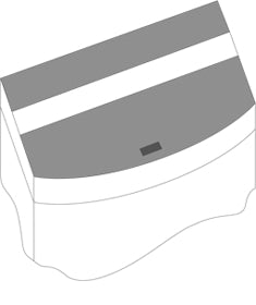 Juwel kleppenset Vision 180 zwart